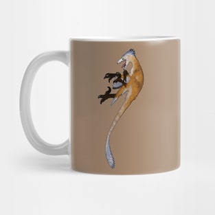 Velociraptor (White) Mug